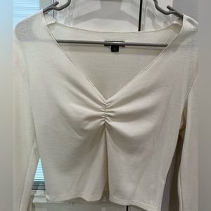 Cute waffle long sleeve